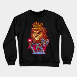 LION KING PIRATE Crewneck Sweatshirt